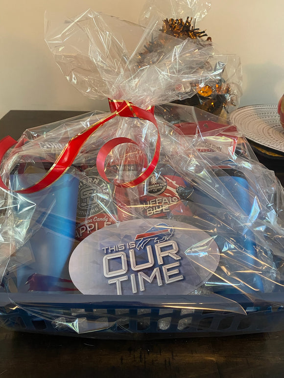 Super Bowl Winning Bills basket - Cornplanter