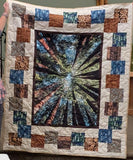 "View from the Pines" quilt - Cornplanter
