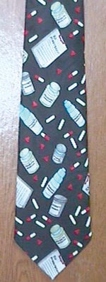 Pill Bottles Tie