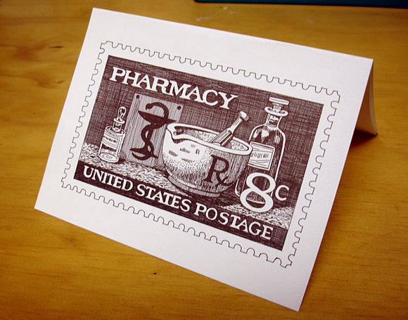 Rx Stamp Notecards