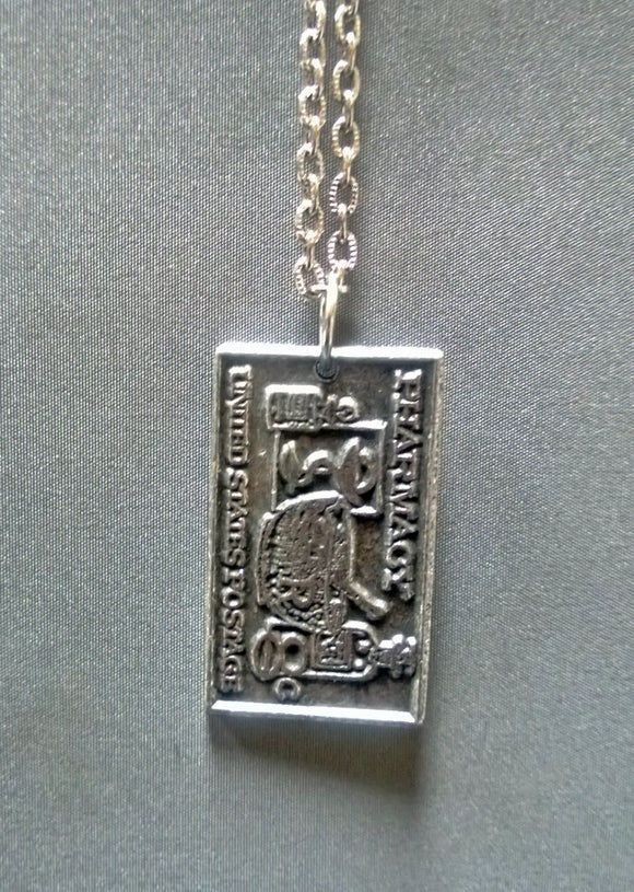 Pharmacy Stamp Necklace